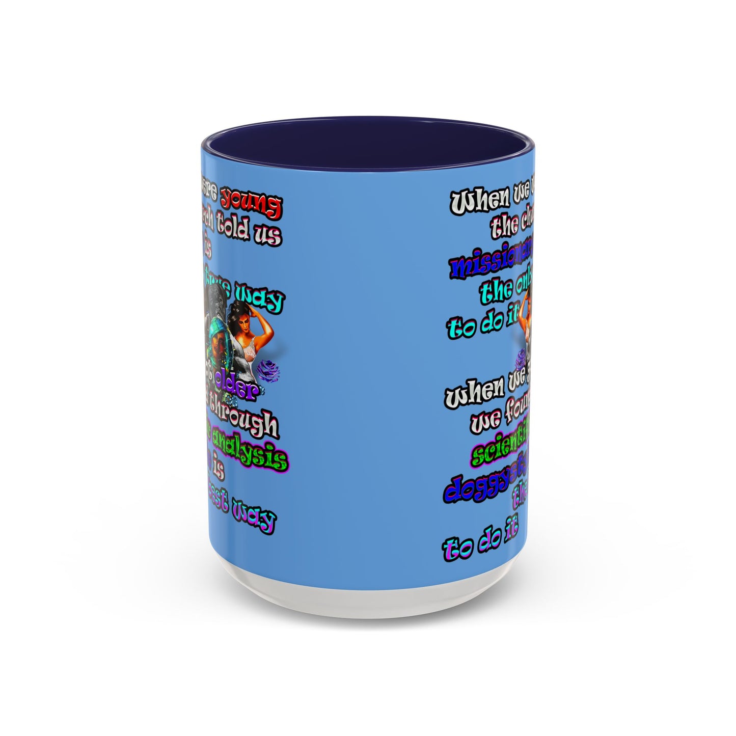 doggystyle - Accent Mug (light blue)