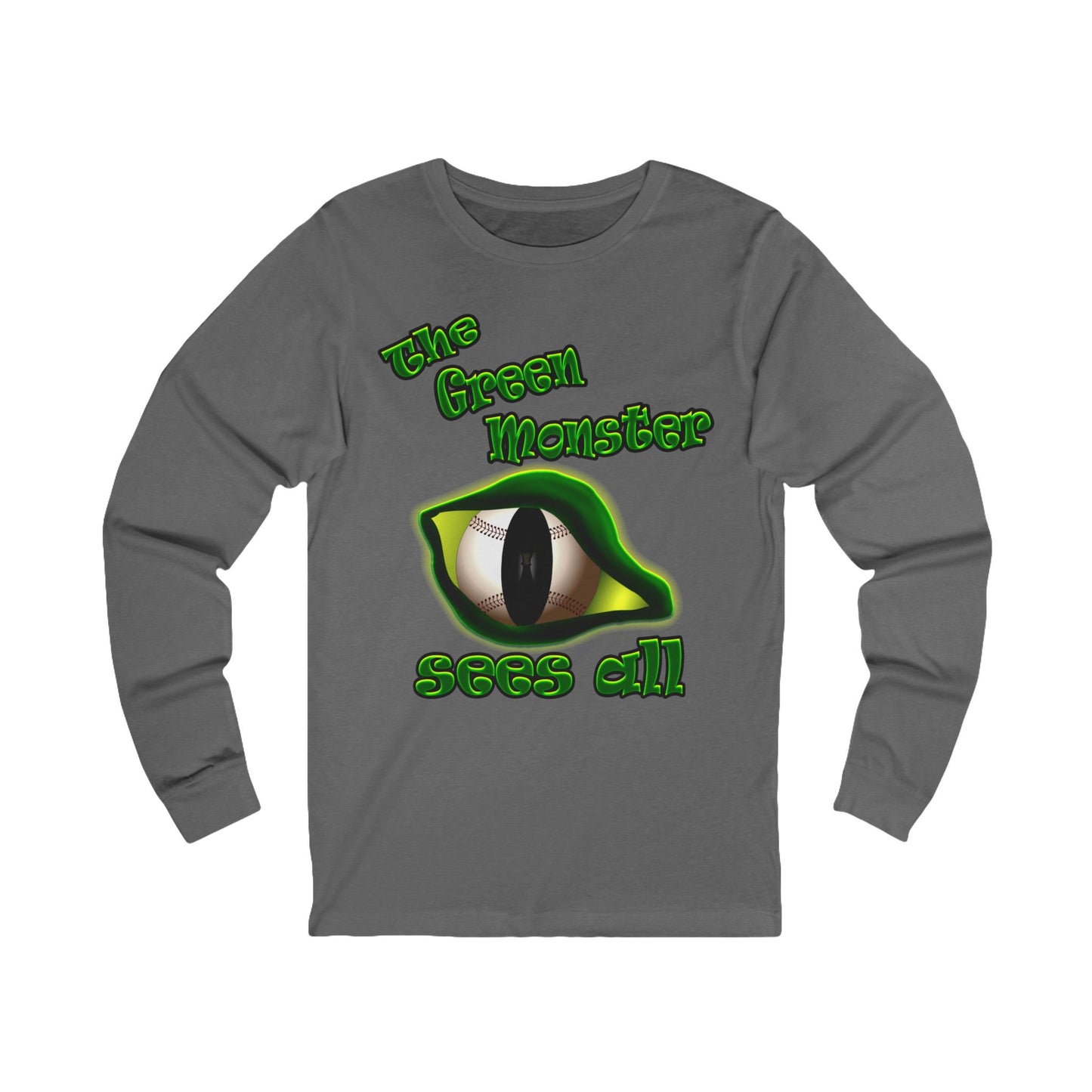 green monster - Unisex Jersey Long Sleeve Tee