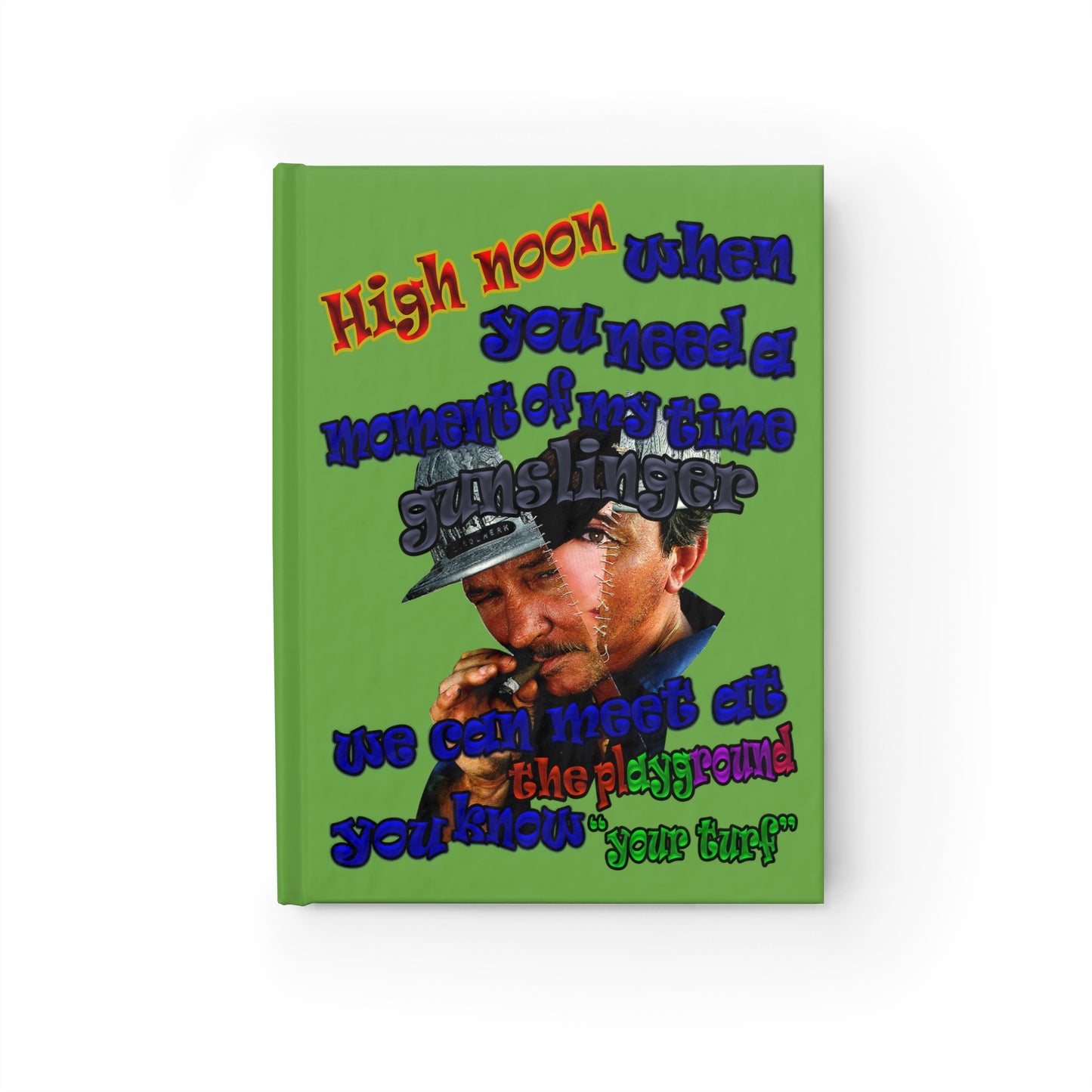 high noon - journal-lined (green)