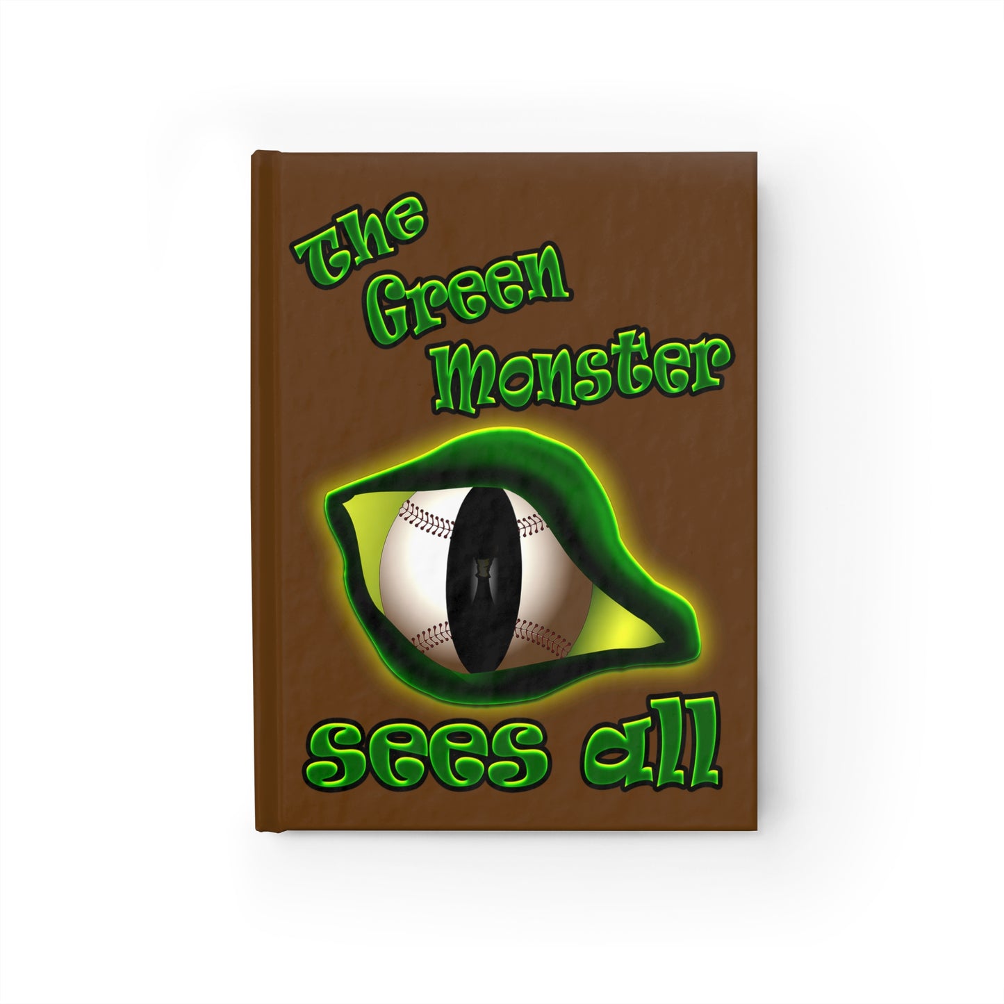 green monster - journal-lined (brown)
