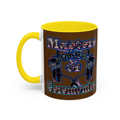 em cee squared - Accent Mug (brown)
