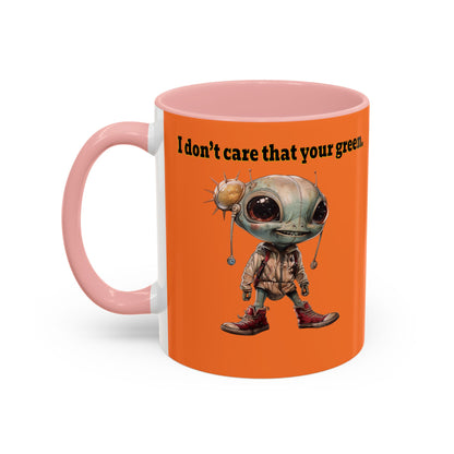I don't care that your grey - Accent Mug (crusta)