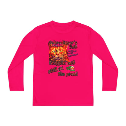 schrodinger's cat - Youth Long Sleeve Competitor Tee