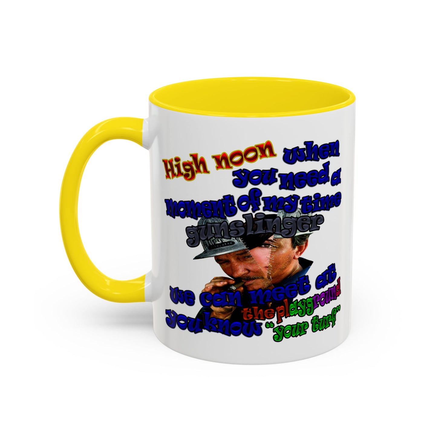 high noon - Accent Mug (white)