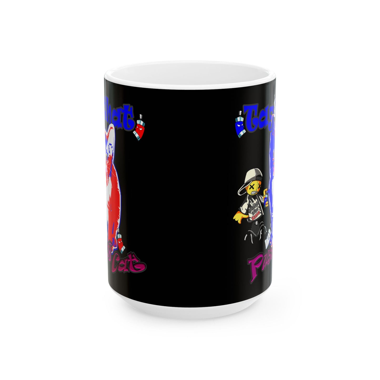 tag that - White Mug (black)