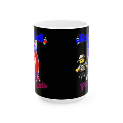 tag that - White Mug (black)