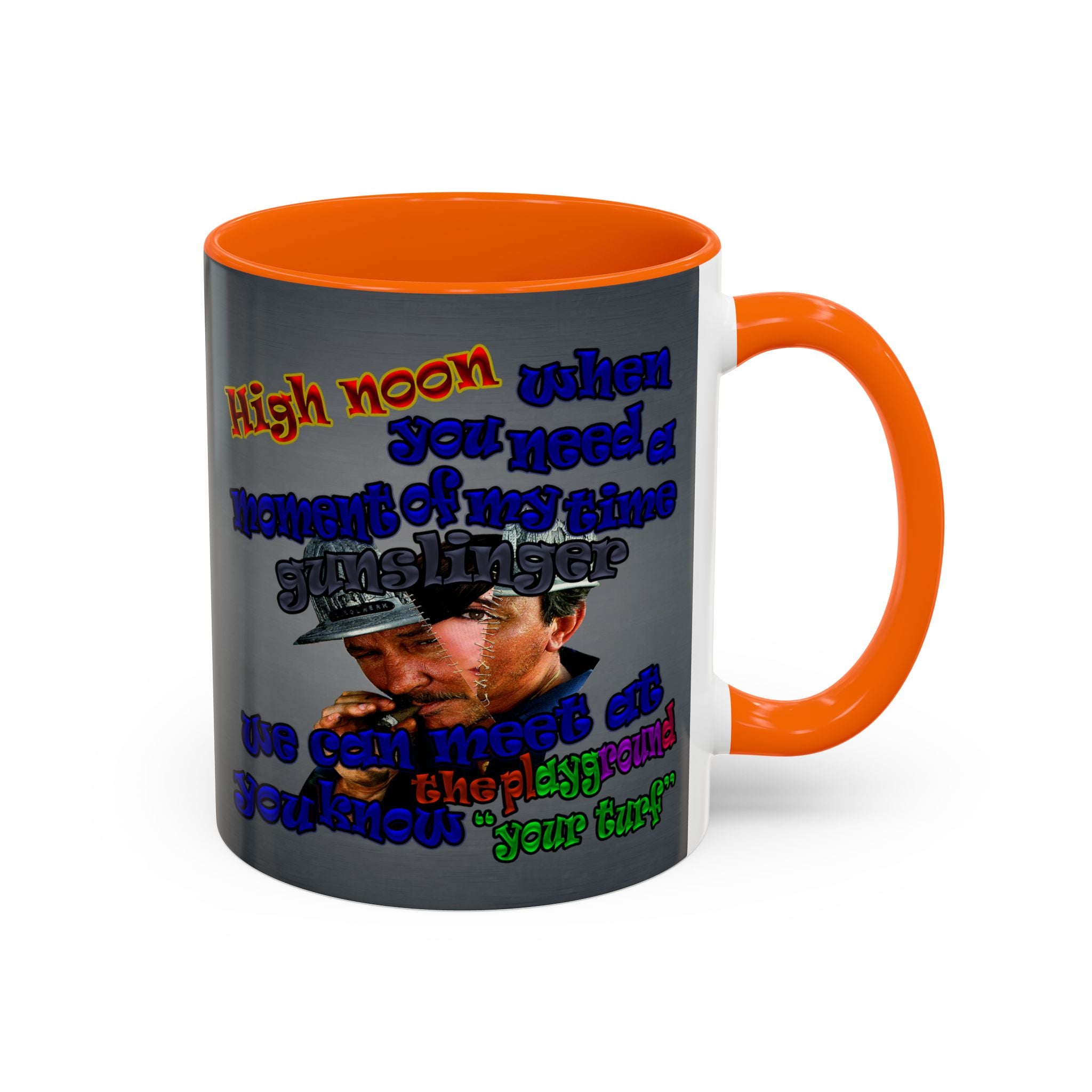 high noon - Accent Mug (grey-light grey)