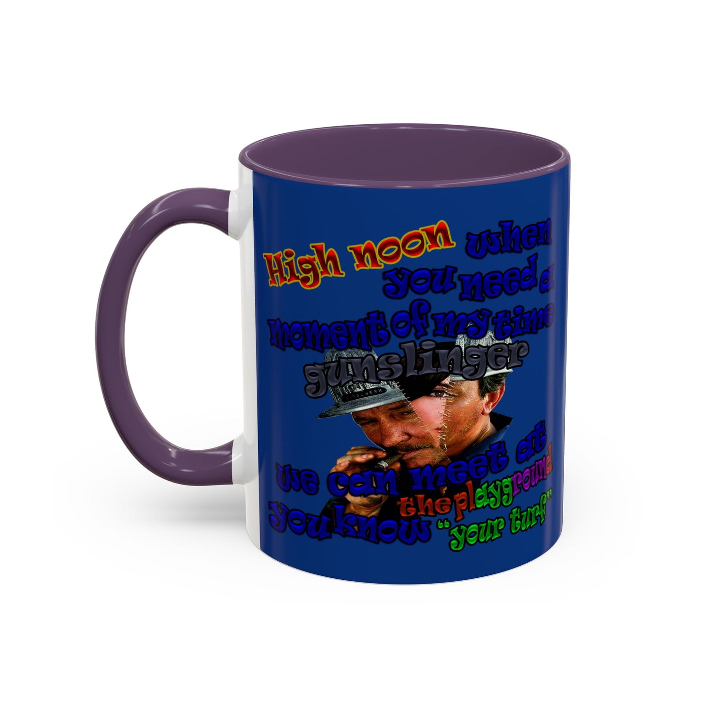 high noon - Accent Mug (dark blue)