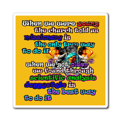 doggystyle - Magnets - (yellow)