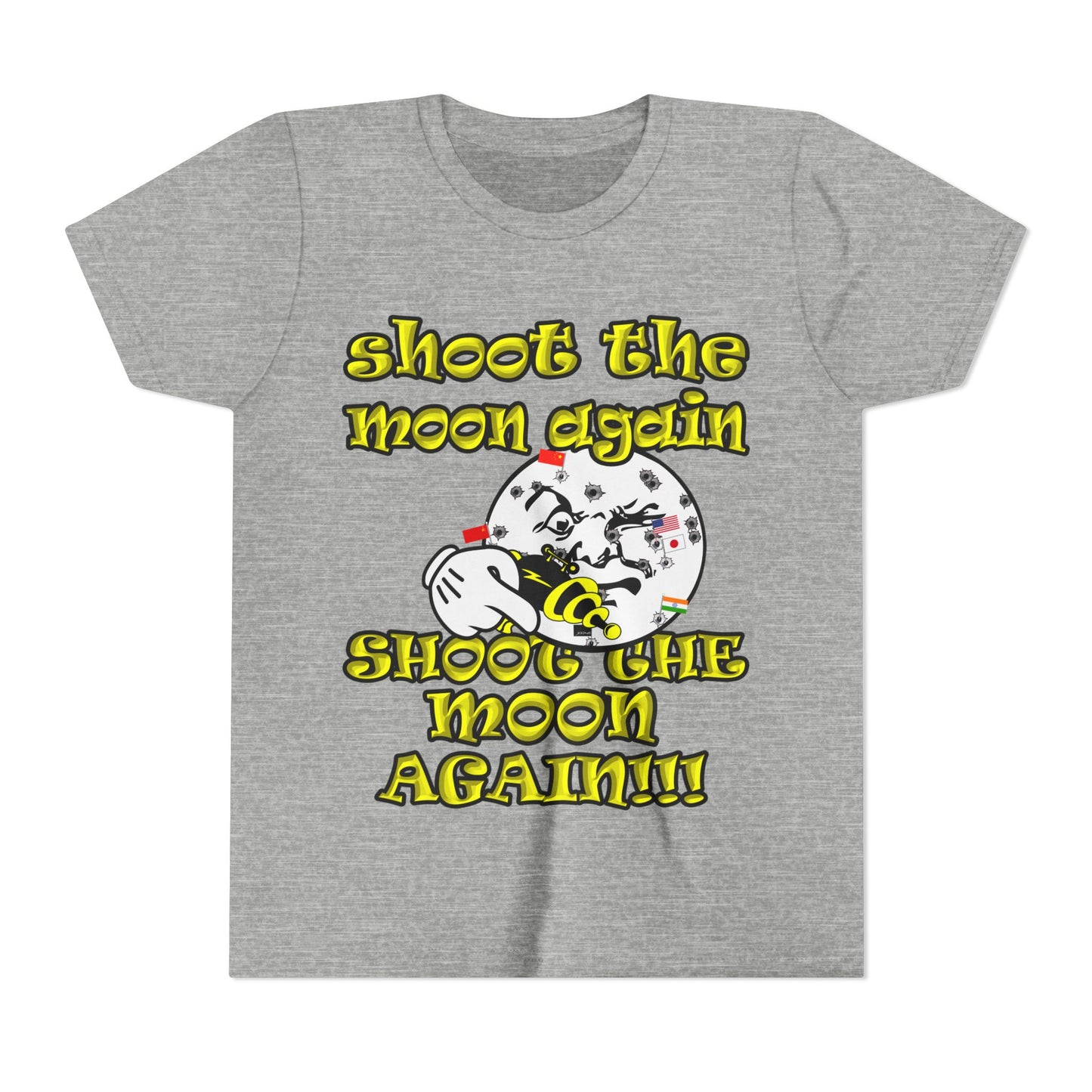 shoot the moon again - Youth Short Sleeve Tee