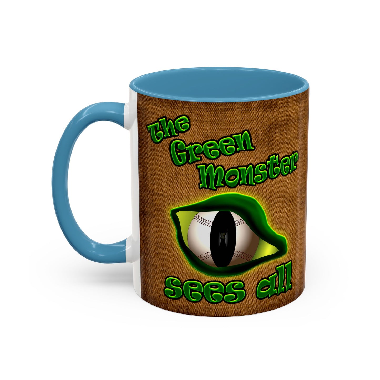 green monster - Accent Mug (brown papyrus)