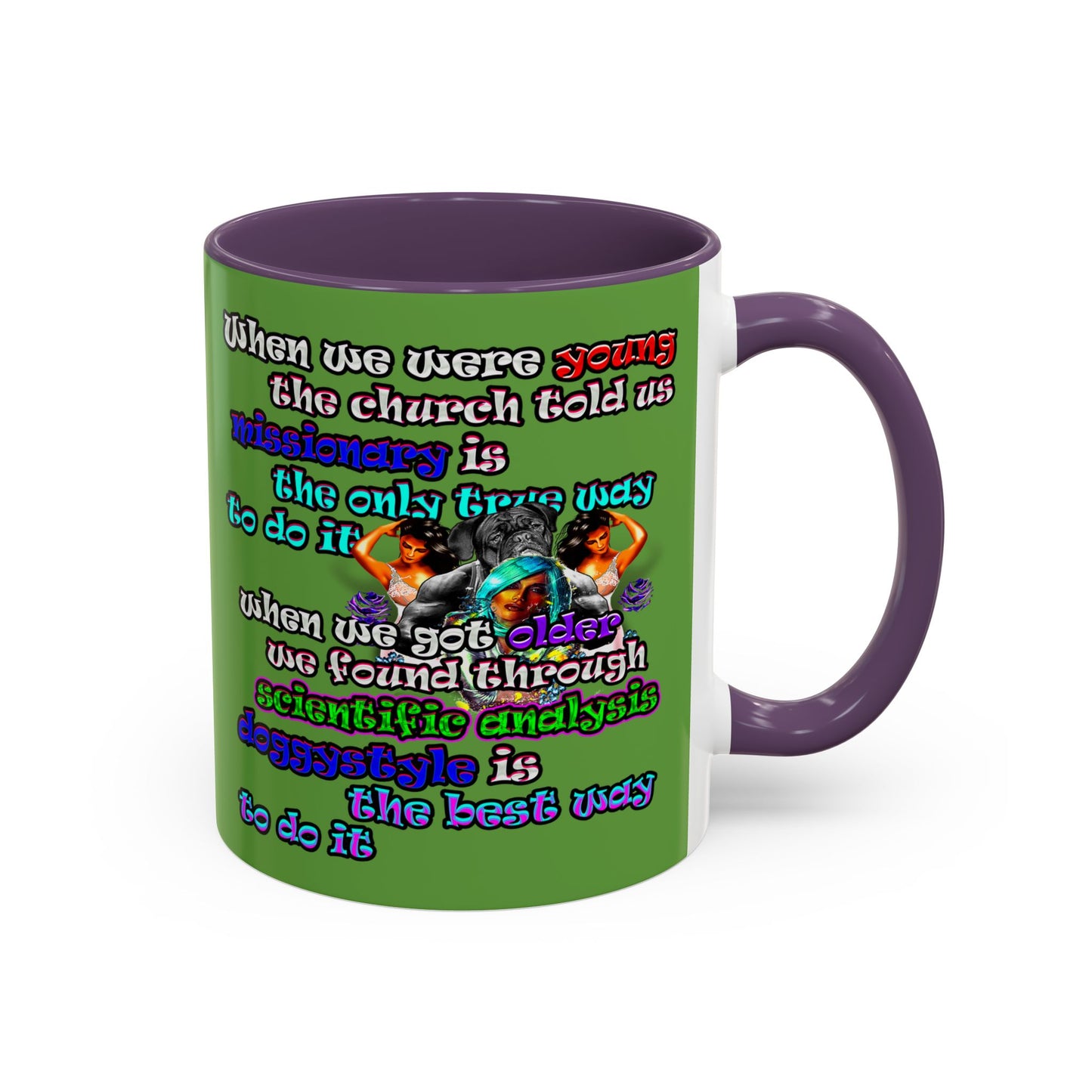doggystyle - Accent Mug (green)
