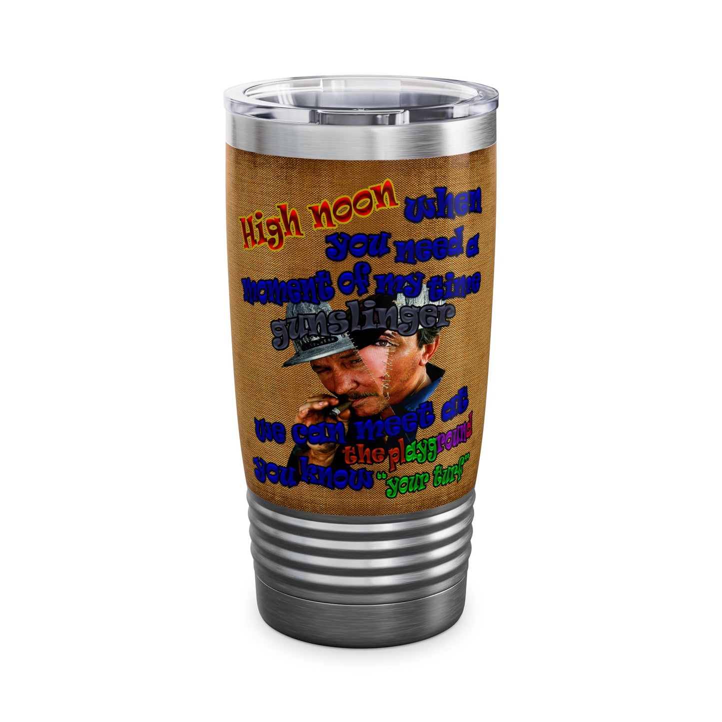 high noon - Ringneck Tumbler, 20oz (brown papyrus)