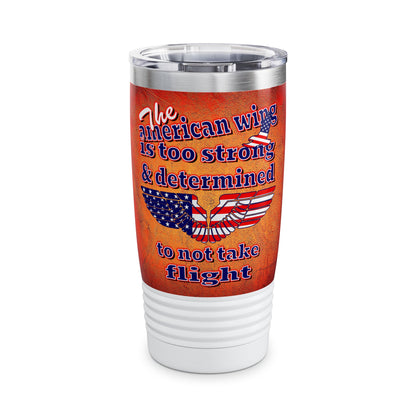 american wing - Ringneck Tumbler, 20oz (burnt orange)