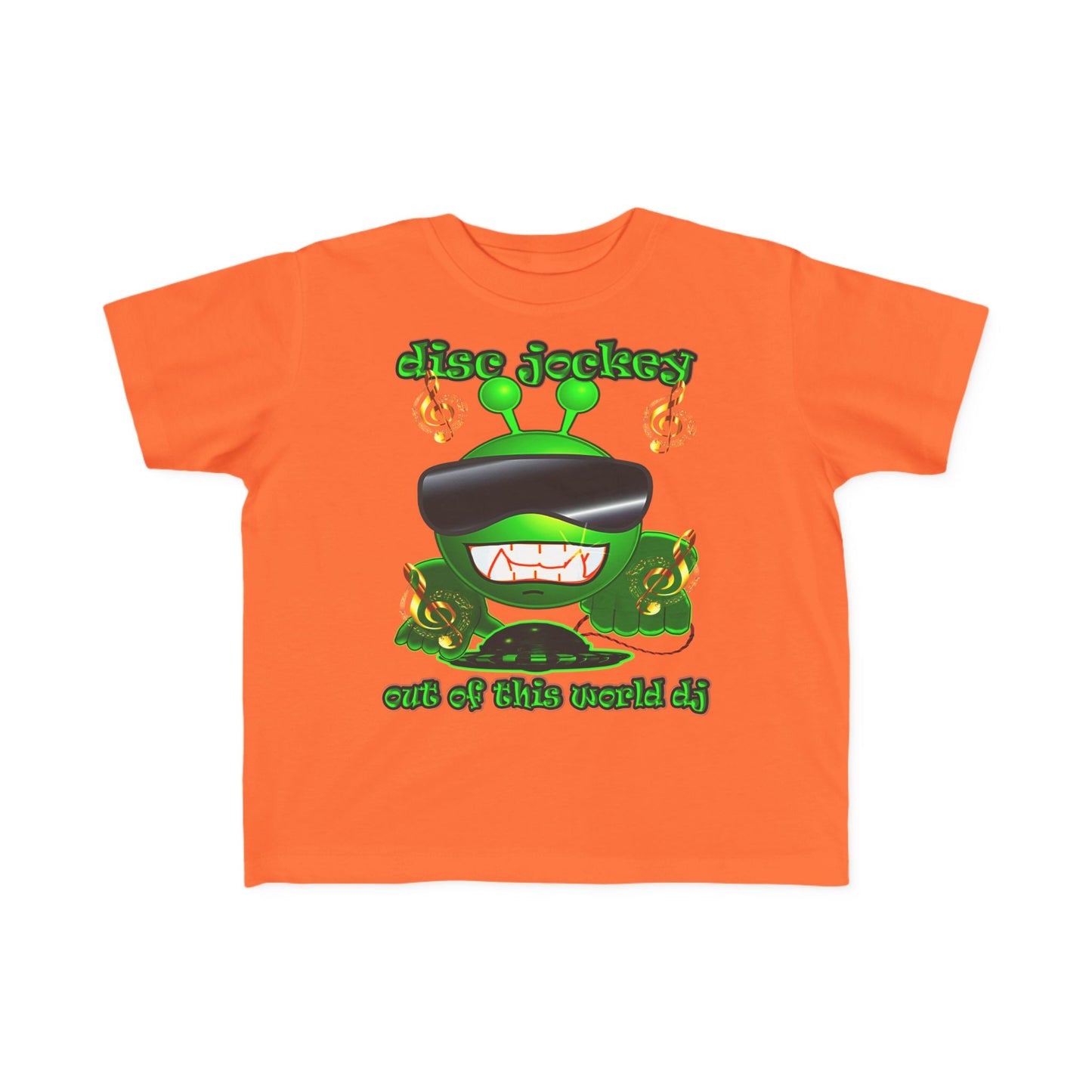 disc jockey - Toddler's Fine Jersey Tee