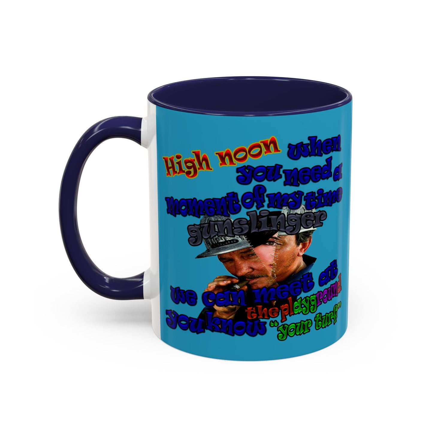 high noon - Accent Mug (turquoise)