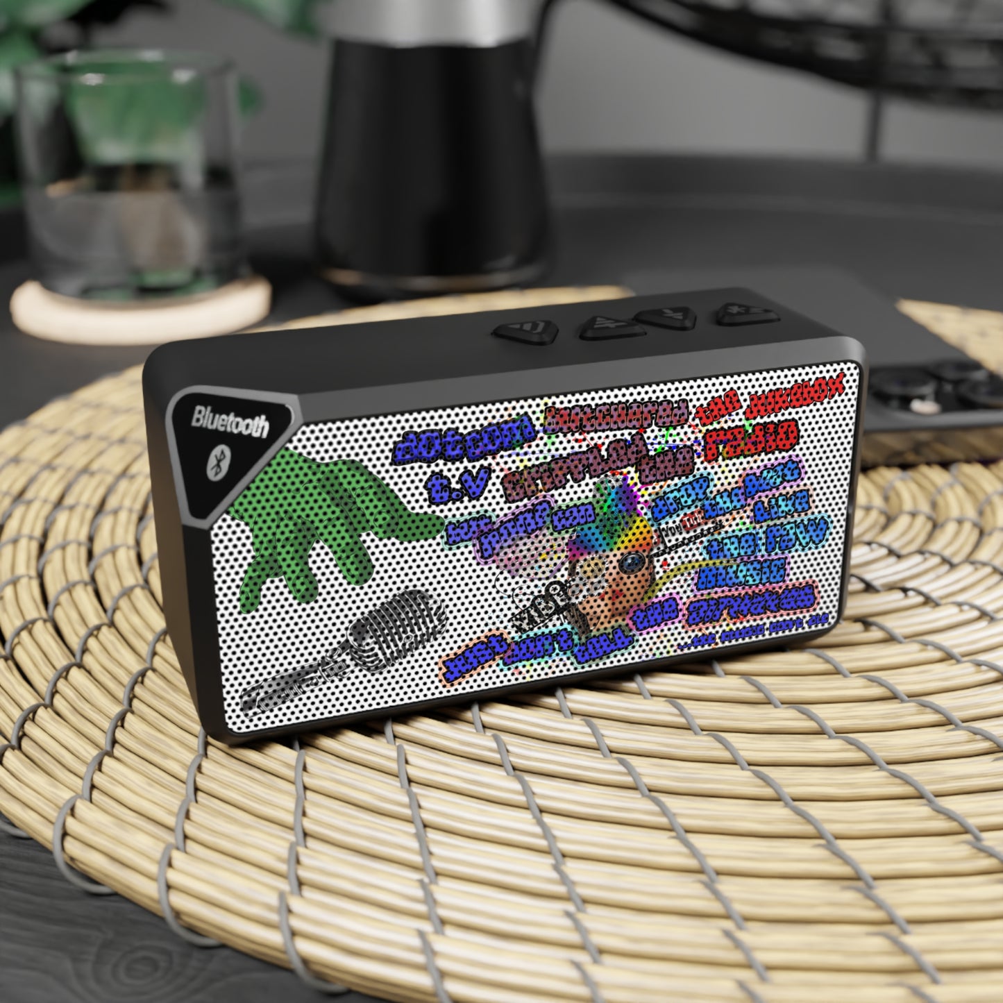 drop the beat - Jabba Bluetooth Speaker (white)