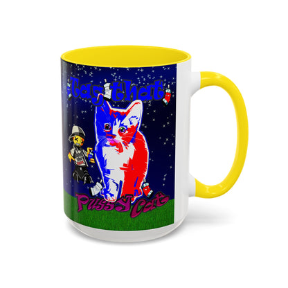 tag that - Accent Mug ('snoops' background)