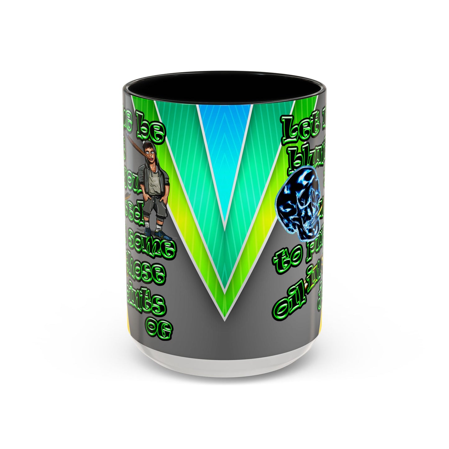 og - Accent Mug (rainbow split)