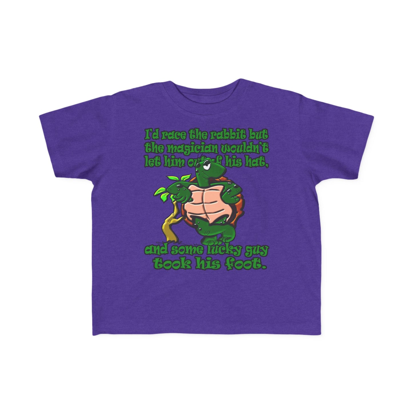 turtle race - Toddler's Fine Jersey Tee