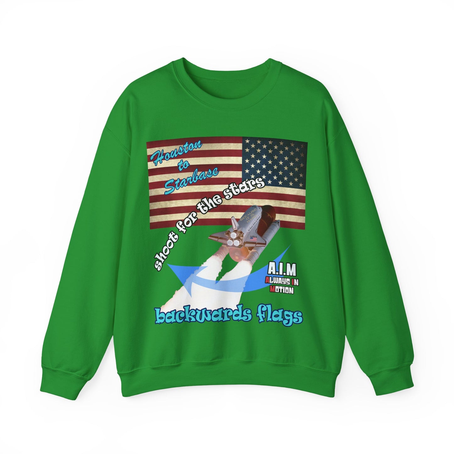 shoot for the stars - Unisex Heavy Blend™ Crewneck Sweatshirt