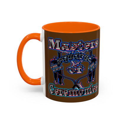 em cee squared - Accent Mug (brown)