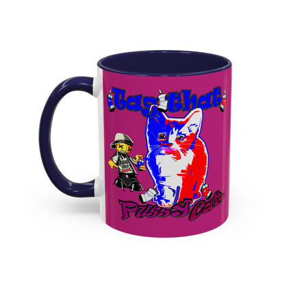 tag that - Accent Mug (pink)