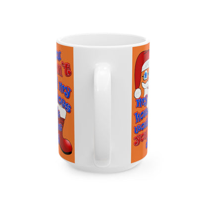 santa's shoes - White Mug (crusta)