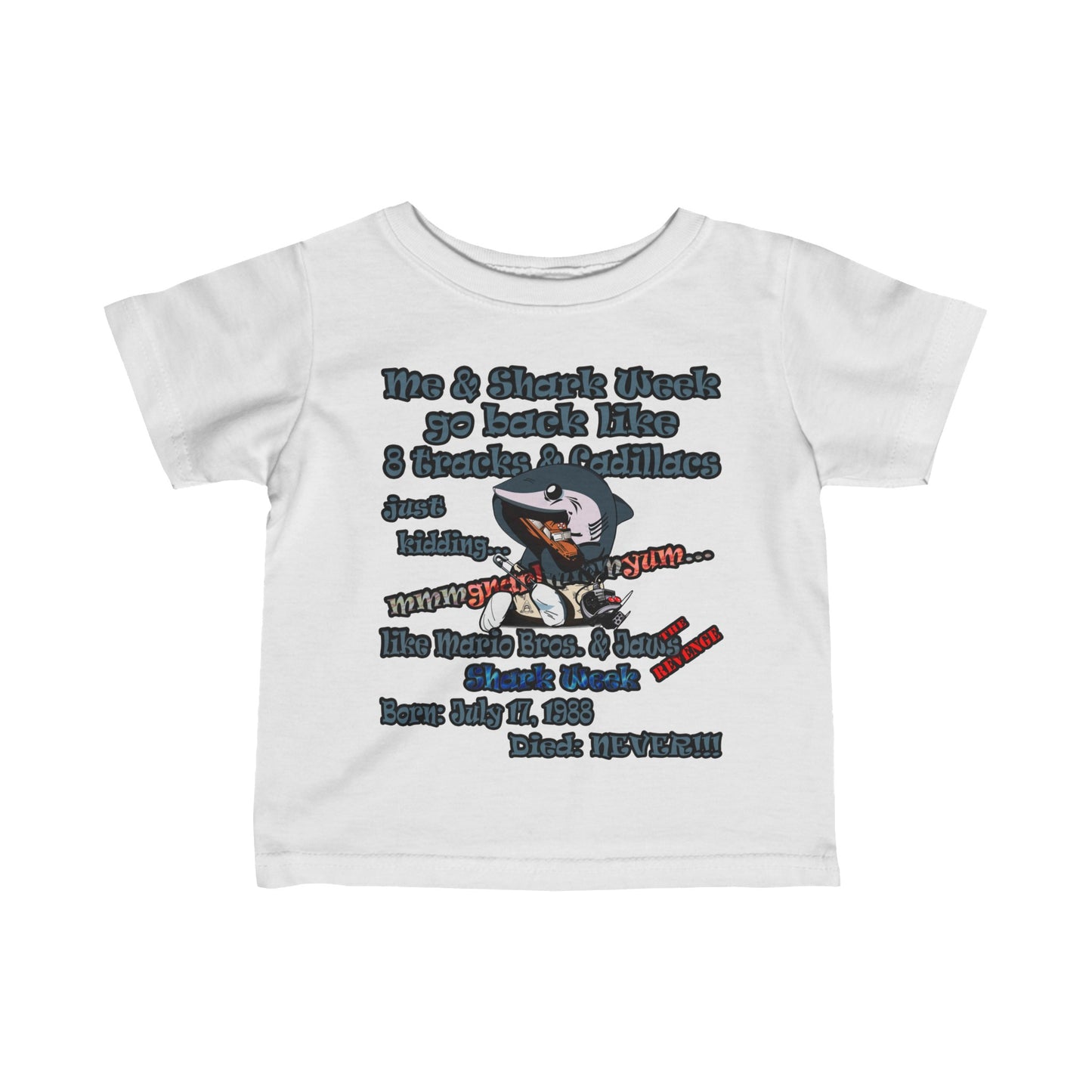 shark week - Infant Fine Jersey Tee