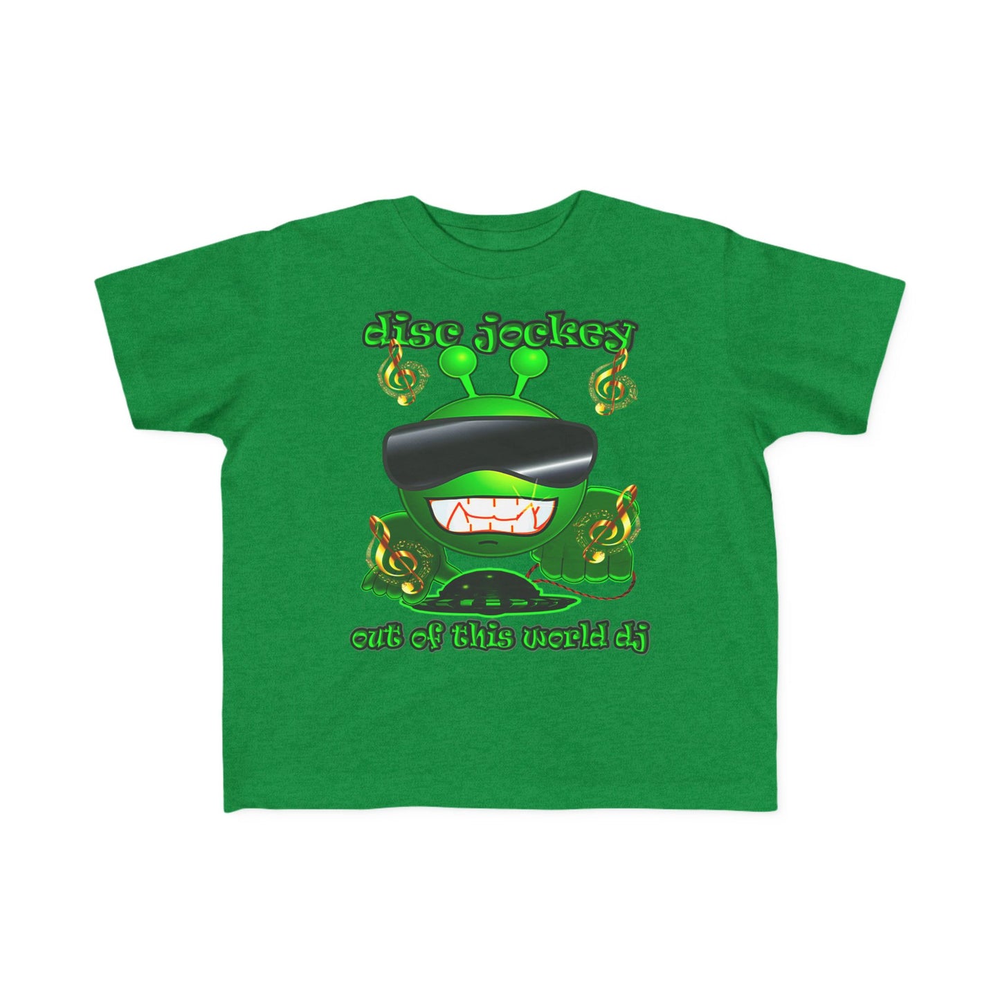 disc jockey - Toddler's Fine Jersey Tee