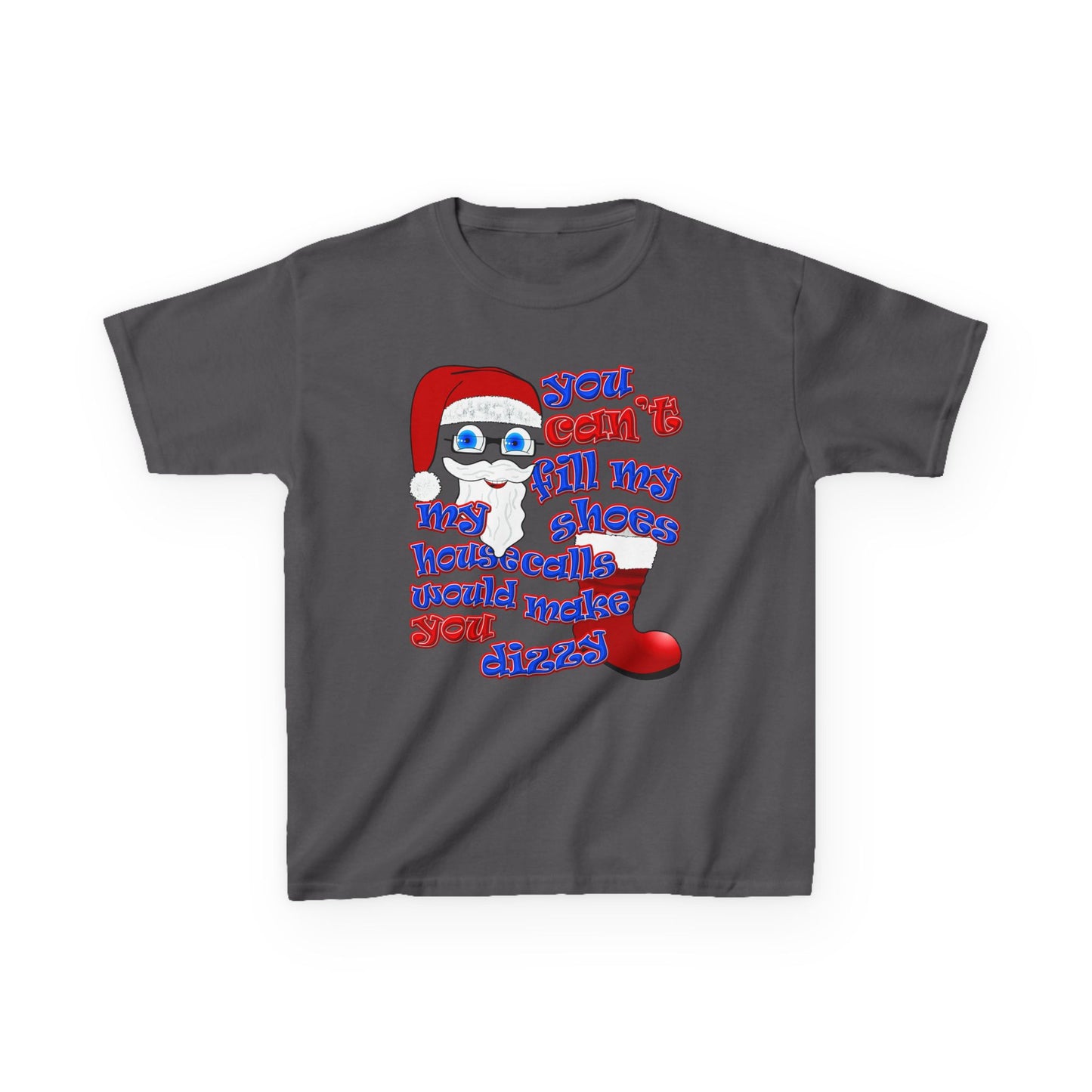 santa's shoes - Kids Heavy Cotton™ Tee