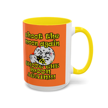shoot the moon again - Accent Mug (crusta)