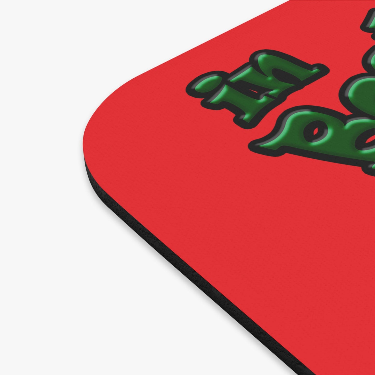 celtics logo - Mouse Pad (Rectangle) (red)