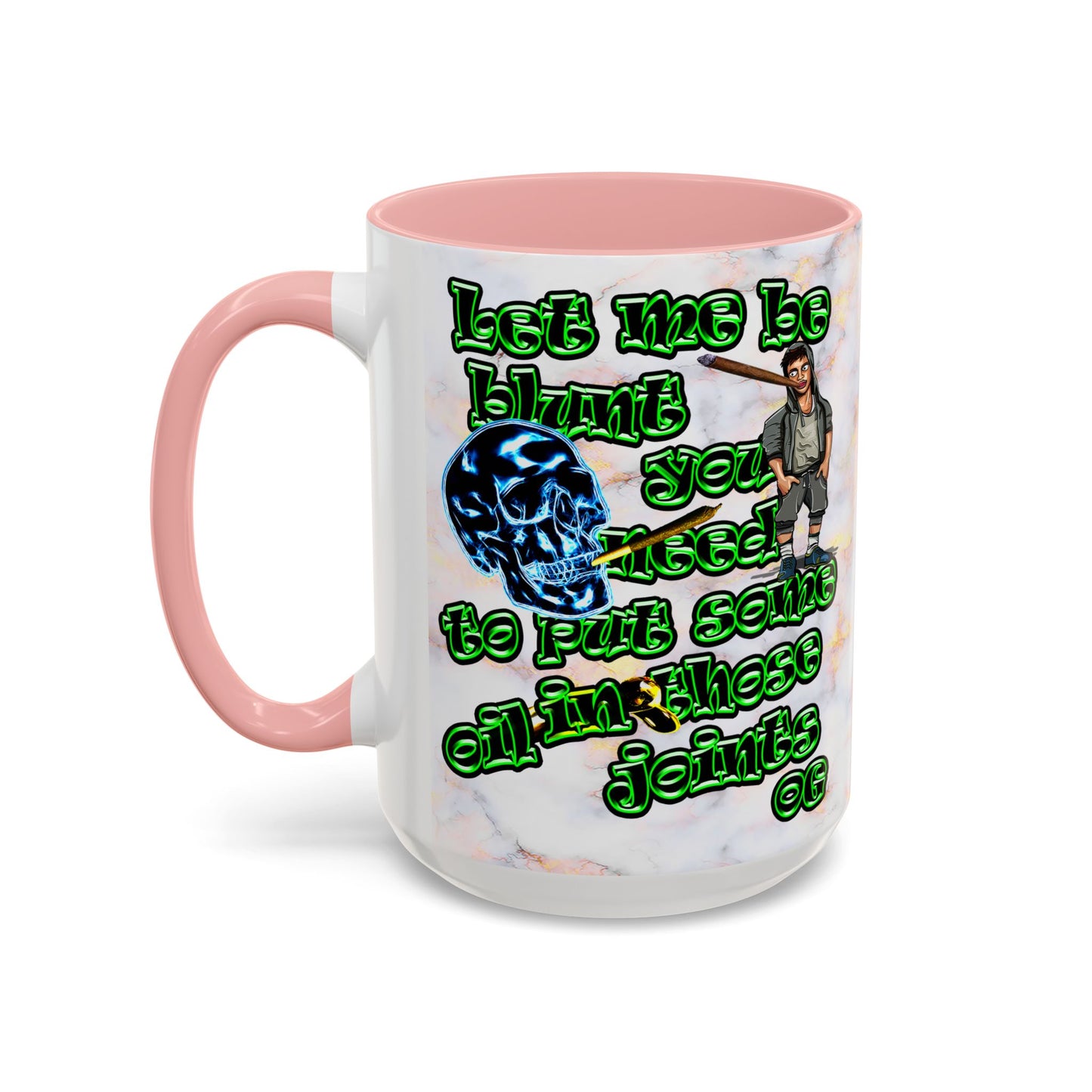 og - Accent Mug (white marble)