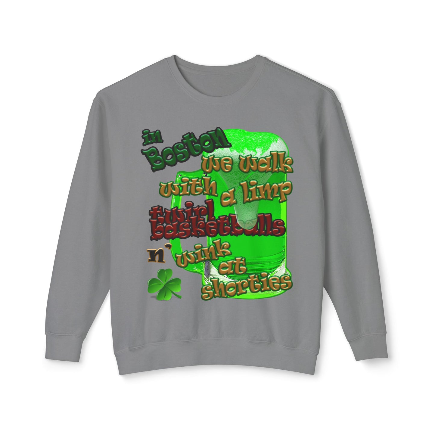 celtics logo - Unisex Lightweight Crewneck Sweatshirt
