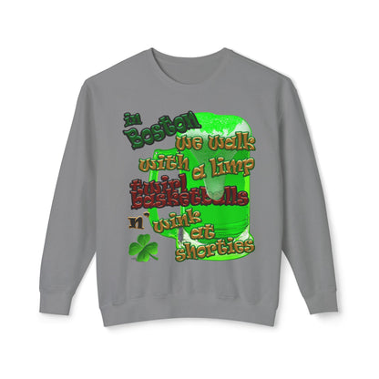 celtics logo - Unisex Lightweight Crewneck Sweatshirt