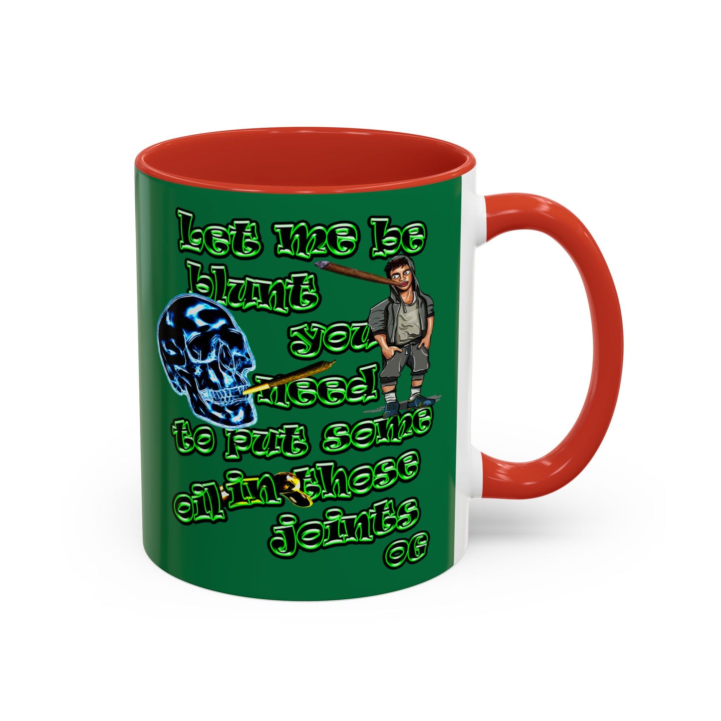 og - Accent Mug (dark green)