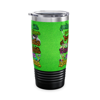 the bum's shit - Ringneck Tumbler, 20oz (green turf)
