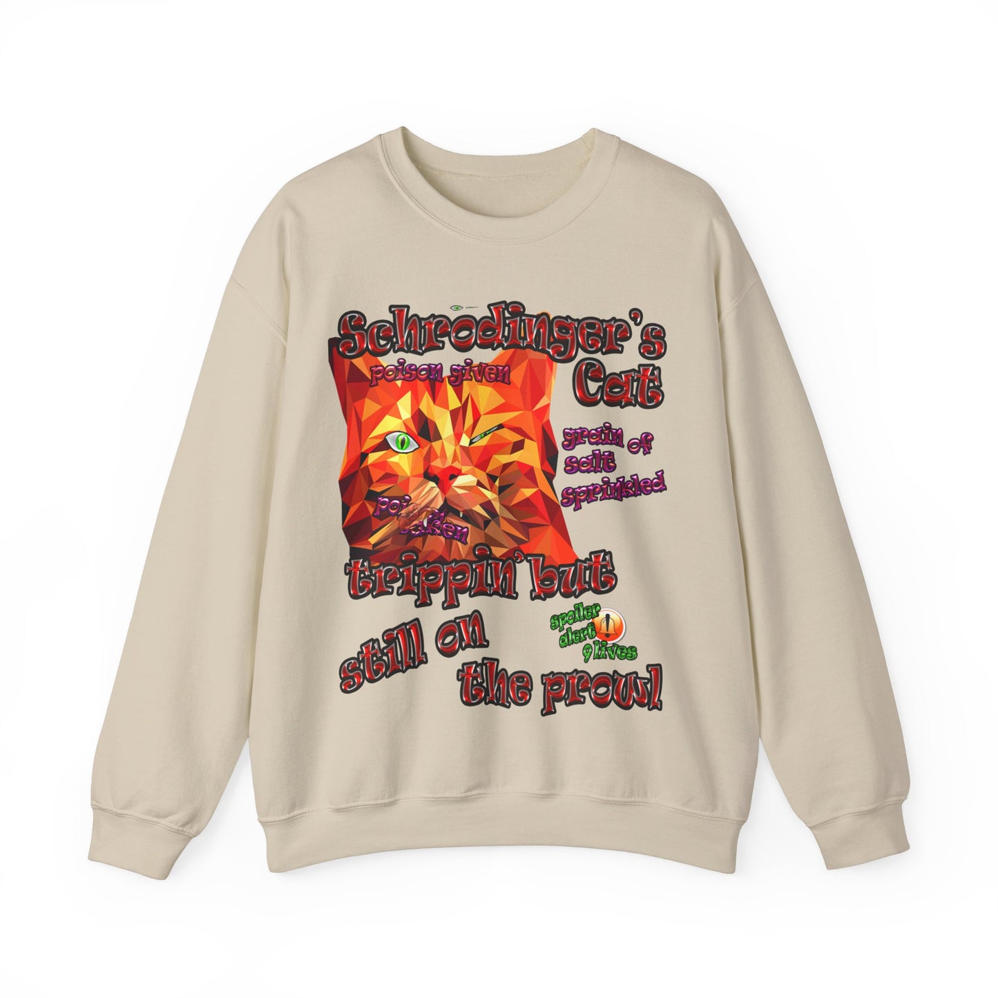 schrodinger's cat - Unisex Heavy Blend™ Crewneck Sweatshirt