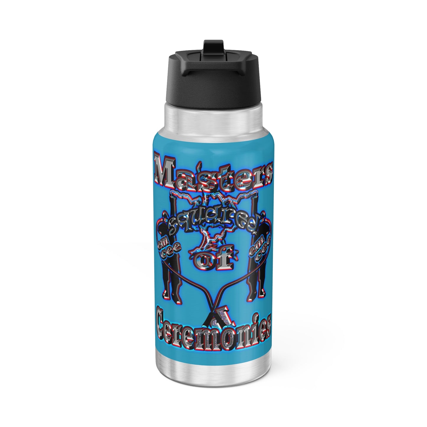 em cee squared - Gator Tumbler, 32oz (turquoise)