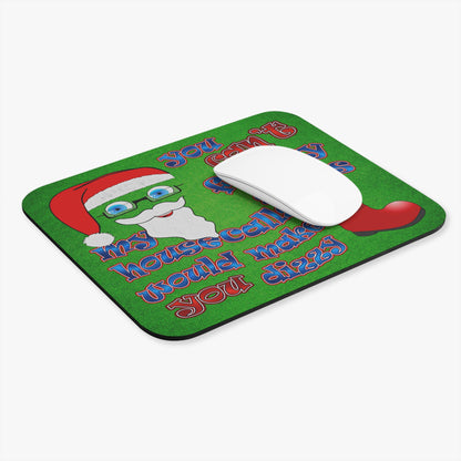 santa's shoes - Mouse Pad (Rectangle) (green turf)