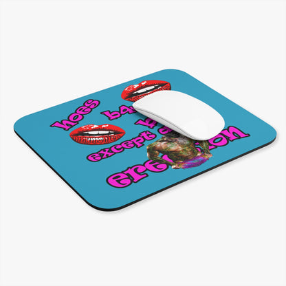 hoes b4 bros - Mouse Pad (Rectangle) (turquoise)