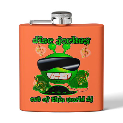 disc jockey - Stainless Steel Flask