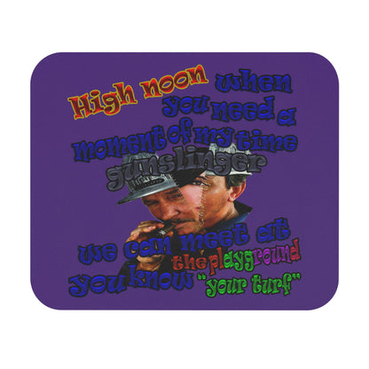 high noon - Mouse Pad (Rectangle) (purple)