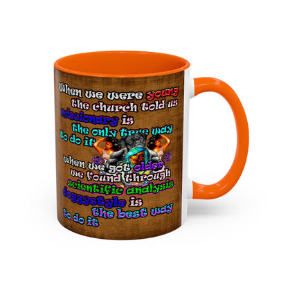 doggystyle - Accent Mug (brown papyrus)