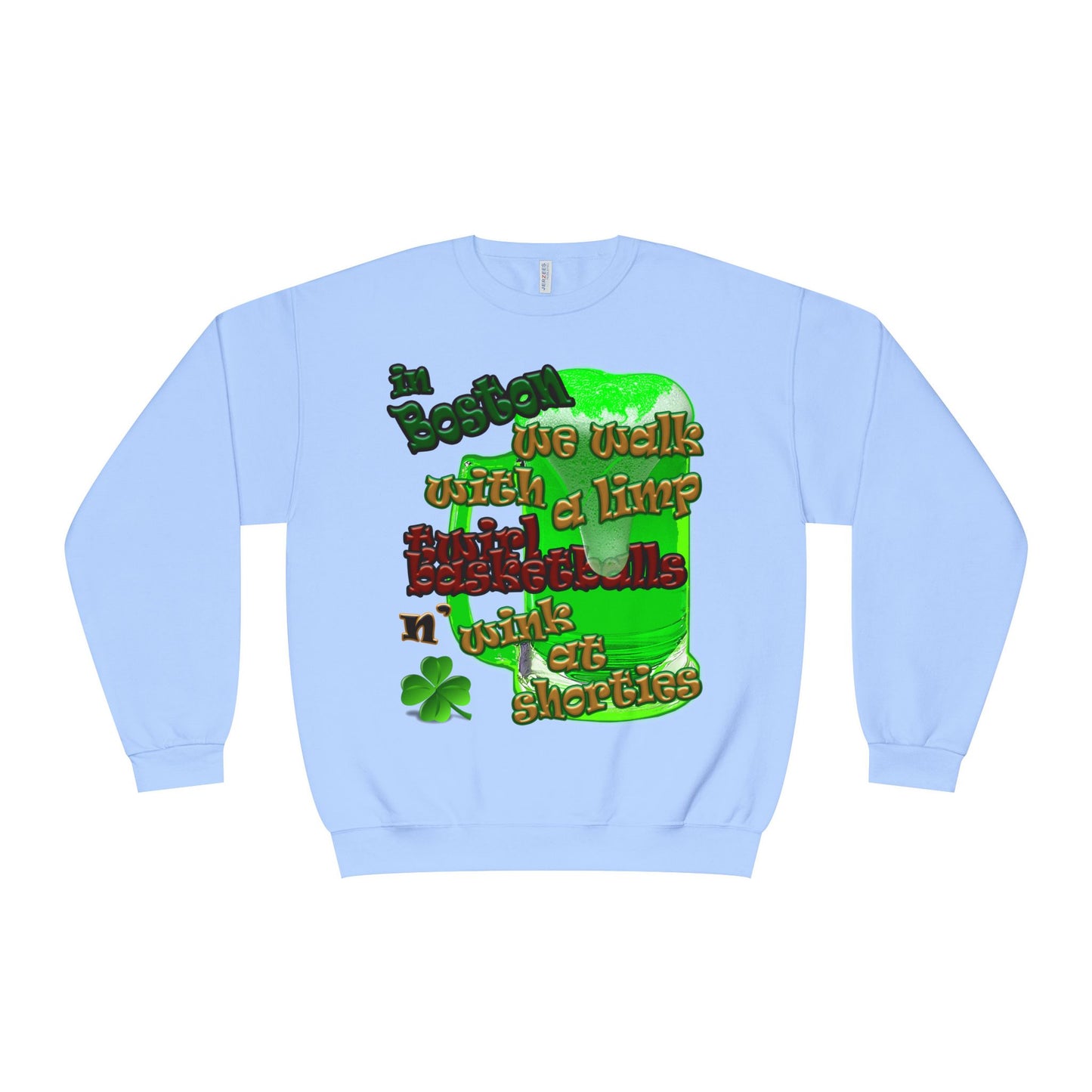 celtics logo - Unisex NuBlend® Crewneck Sweatshirt
