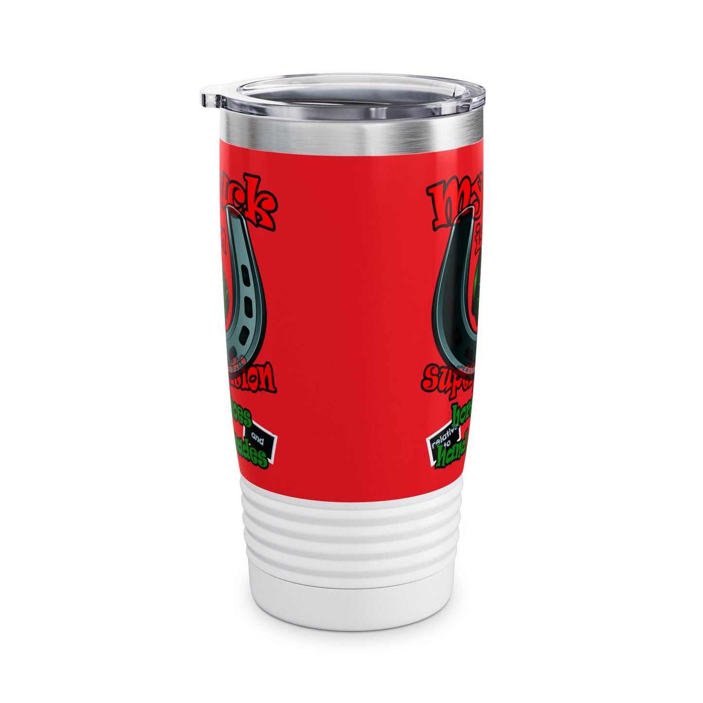 my luck - Ringneck Tumbler, 20oz (red)