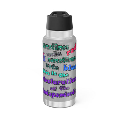 declaration of the independents - Gator Tumbler, 32oz (light grey)