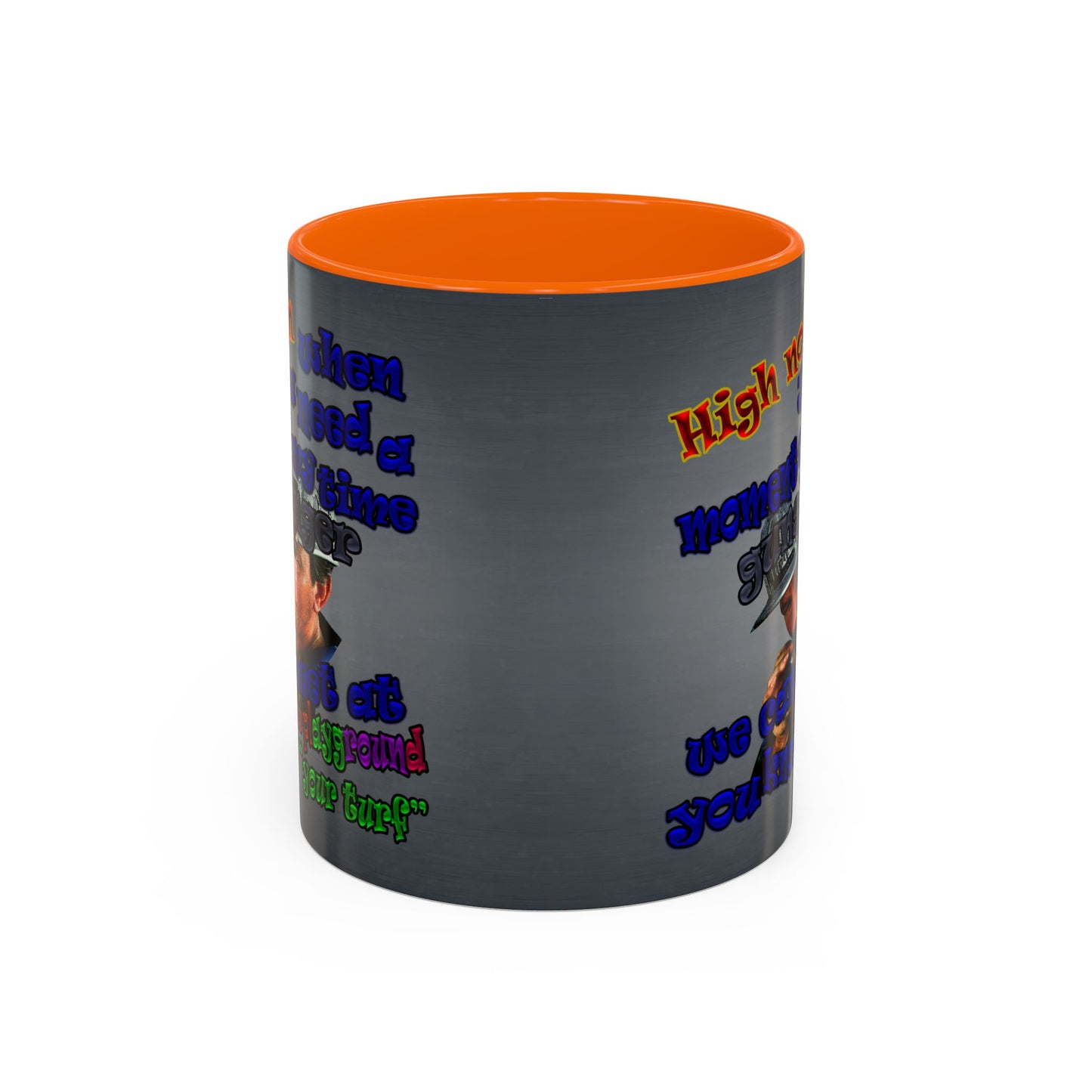 high noon - Accent Mug (grey-light grey)