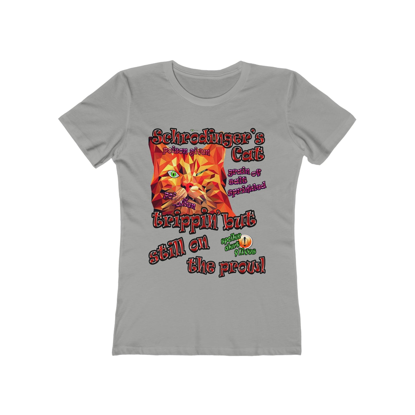 schrodinger's cat - Women's The Boyfriend Tee